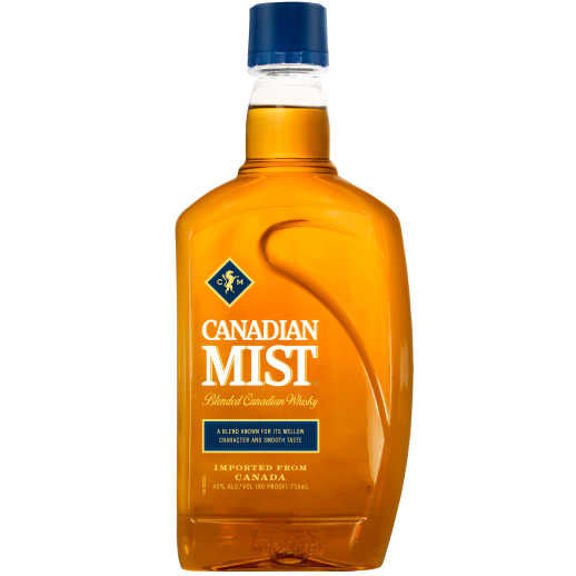 Canadian Mist Plastic - 750ml