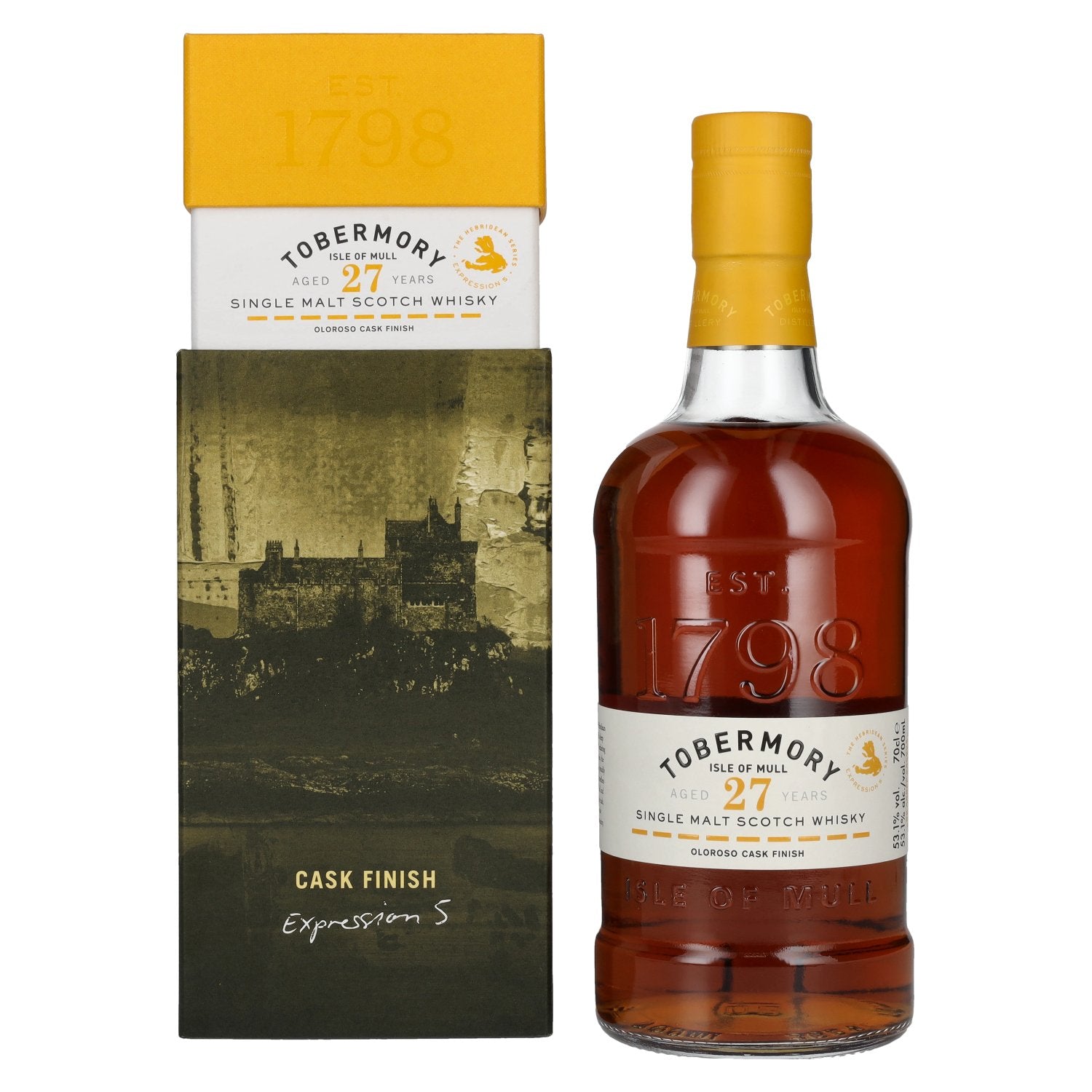 Tobermory 27 Years Old EXPRESSION 5 Single Malt Scotch Whisky 53,1% Vol. 0,7l in Giftbox