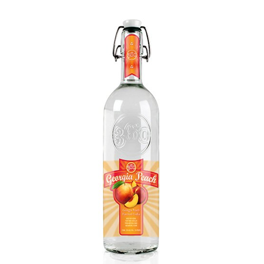 360 Georgia Peach Flavored Vodka 750ml