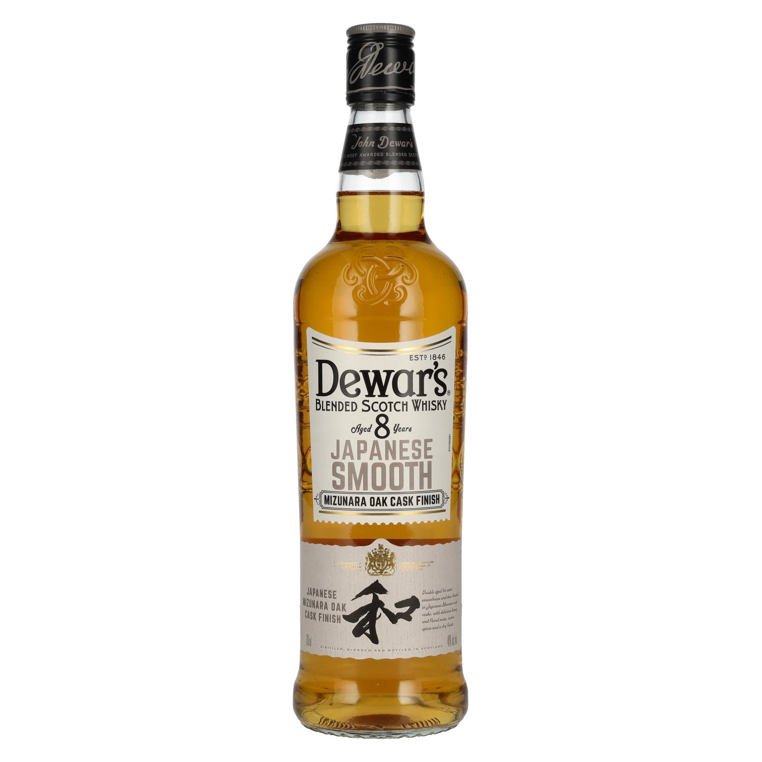 Dewar's 8 Years Old Japanese Smooth Blended Scotch Whisky 40% Vol. 0,7l