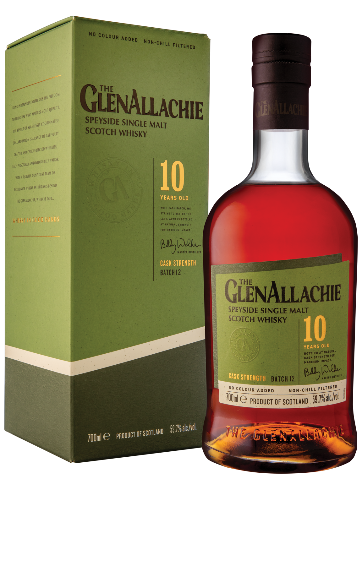 The GlenAllachie Cask Strength 10 Year