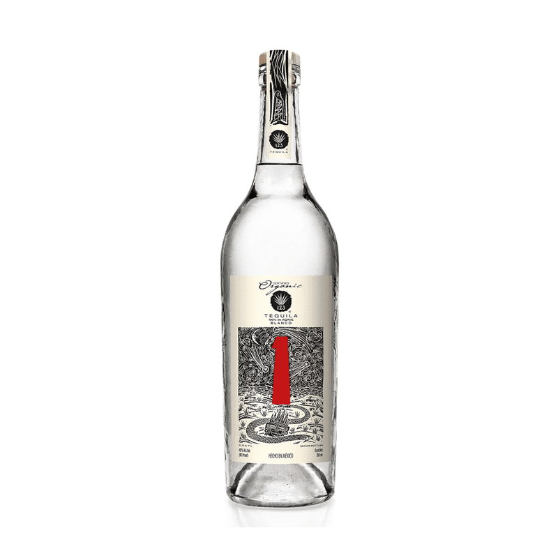 123 Organic Blanco (Uno) Tequila