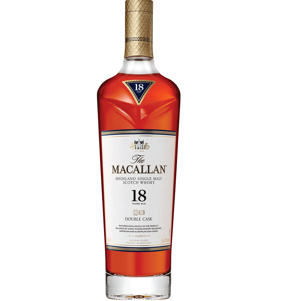 Macallan 18 Year Old Double Cask Single Malt Scotch Whiskey 750ml