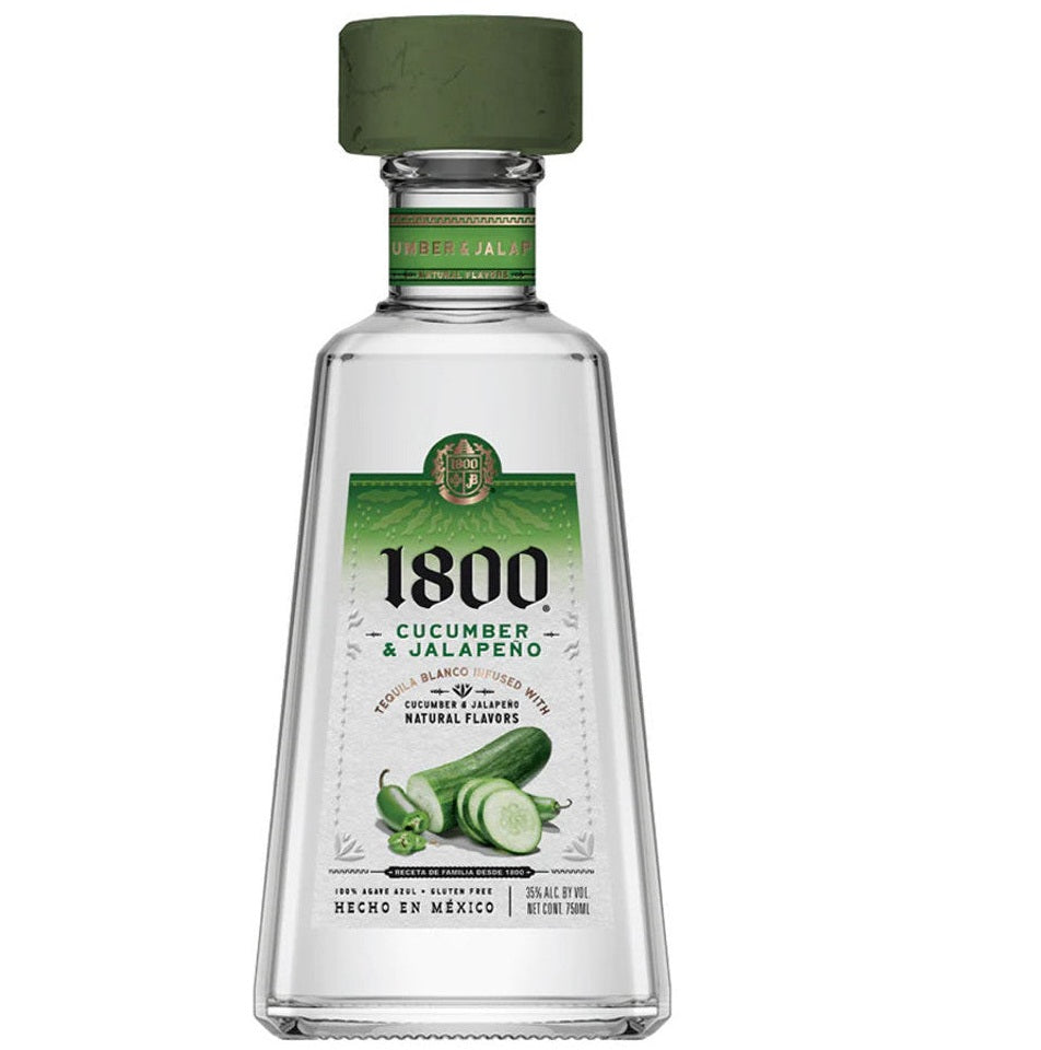 1800 Cucumber & Jalapeno Tequila - 750ml