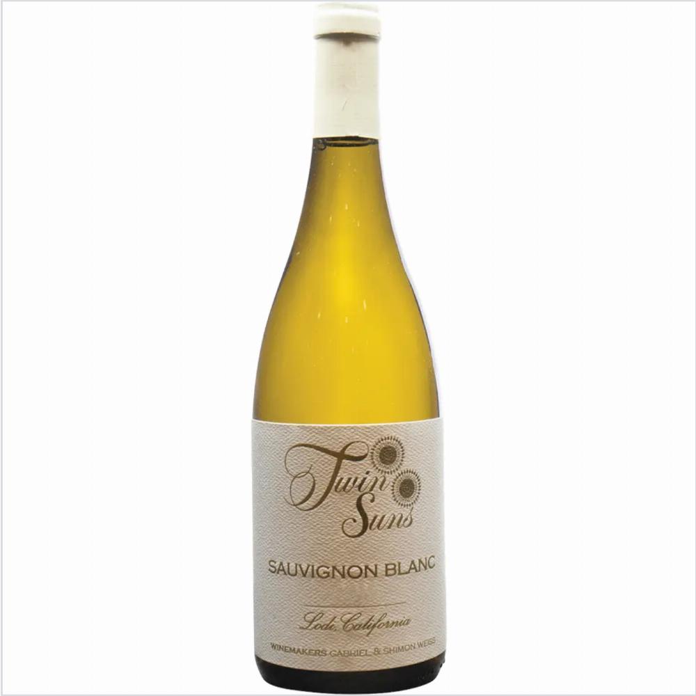 Twin Suns Sauvignon Blanc Elk Vineyard Lodi California Kosher 2024 750ml
