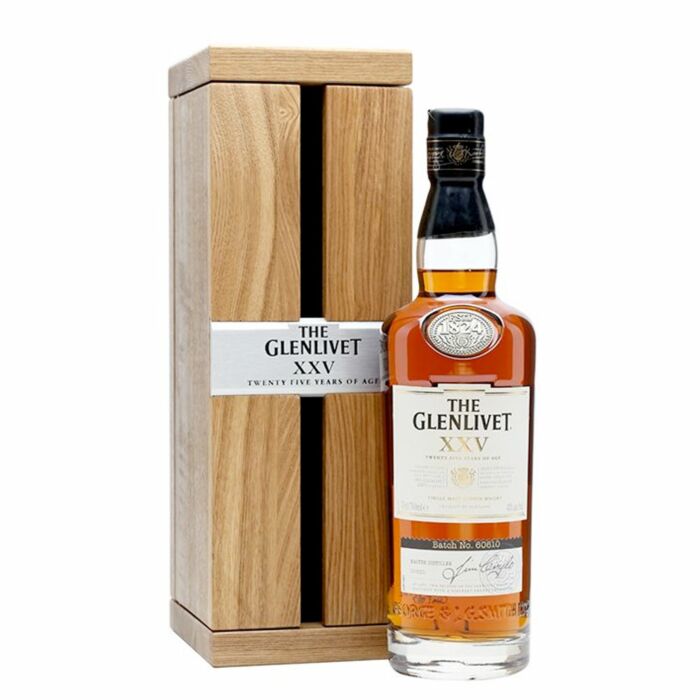 The Glenlivet Single Malt Scotch Xxv 25 Yr 86 proof 750ml