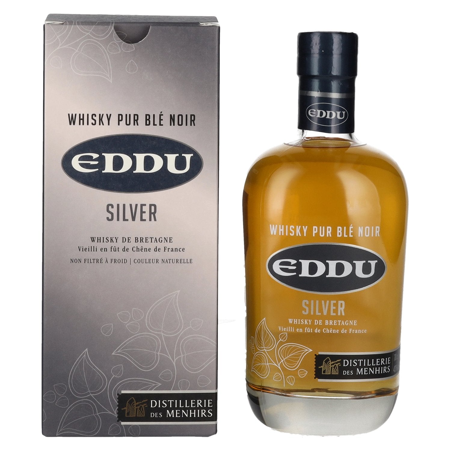 Eddu SILVER Pur Ble Noir Whisky 43% Vol. 0,7l in Giftbox
