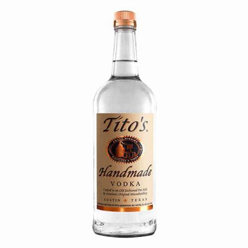 Tito's Handmade Vodka 80 Proof Texas 1.0L LITER