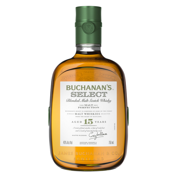 Buchanan's Blended Malt Scotch Select 15 Yr 80 750ml