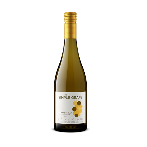 The Simple Grape California Chardonnay 750ml