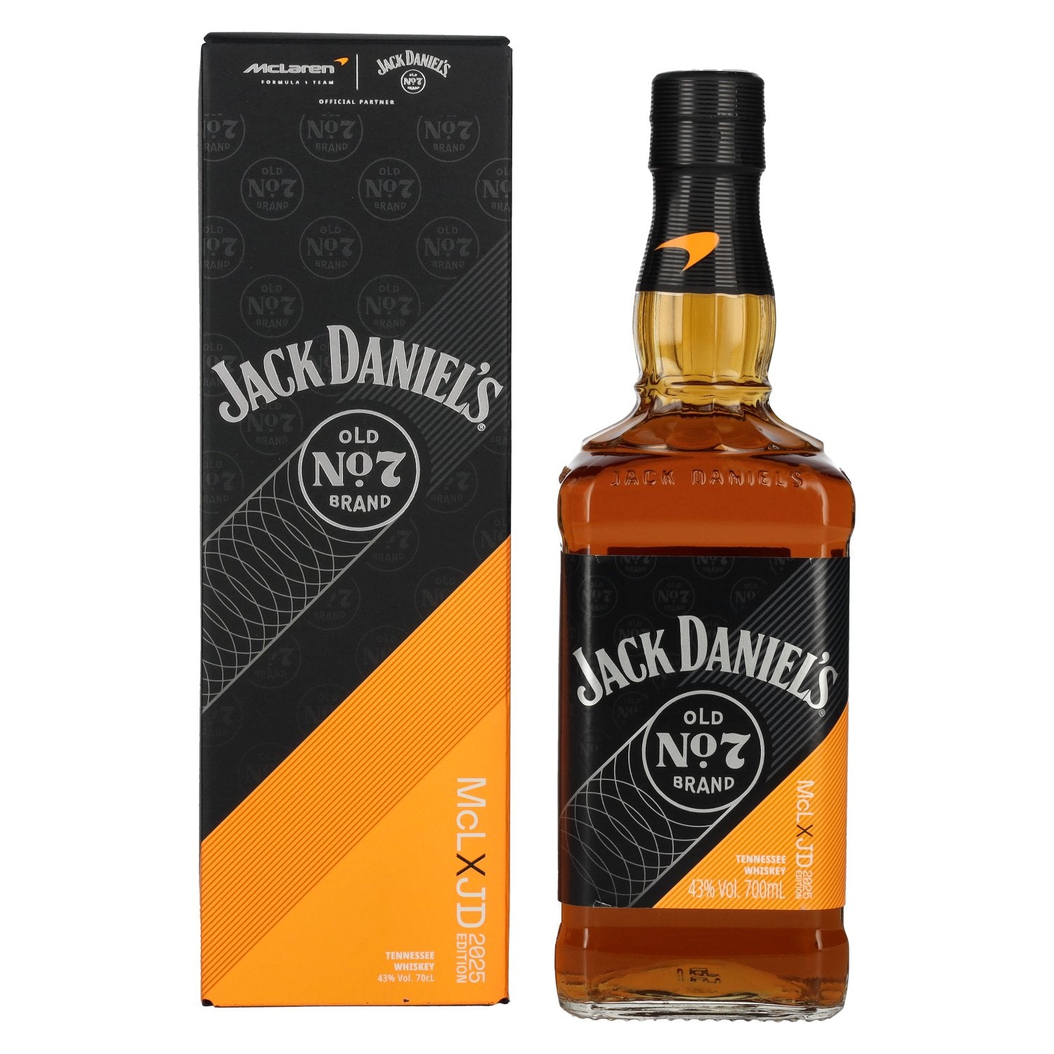 Jack Daniel's Old No. 7 Brand McLXJD Tennesse Whiskey Edition 2025 43% Vol. 0,7l in Giftbox