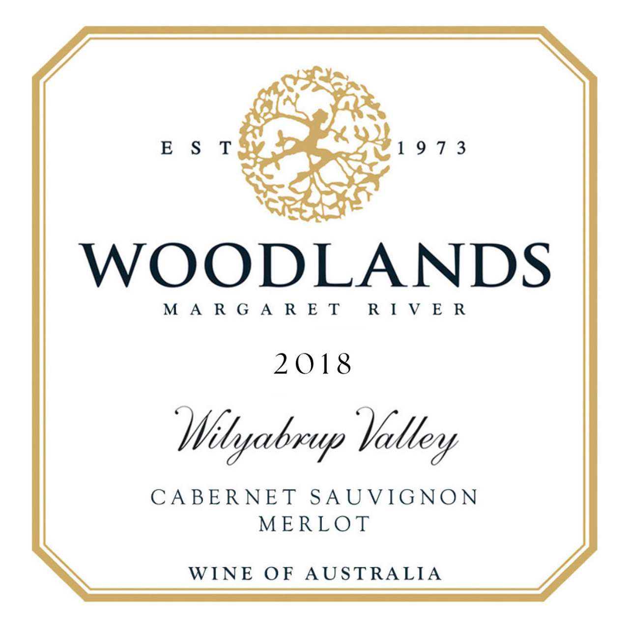 Woodlands Wines Cabernet Merlot Wilyabrup Valley Margaret River 2018 750ml