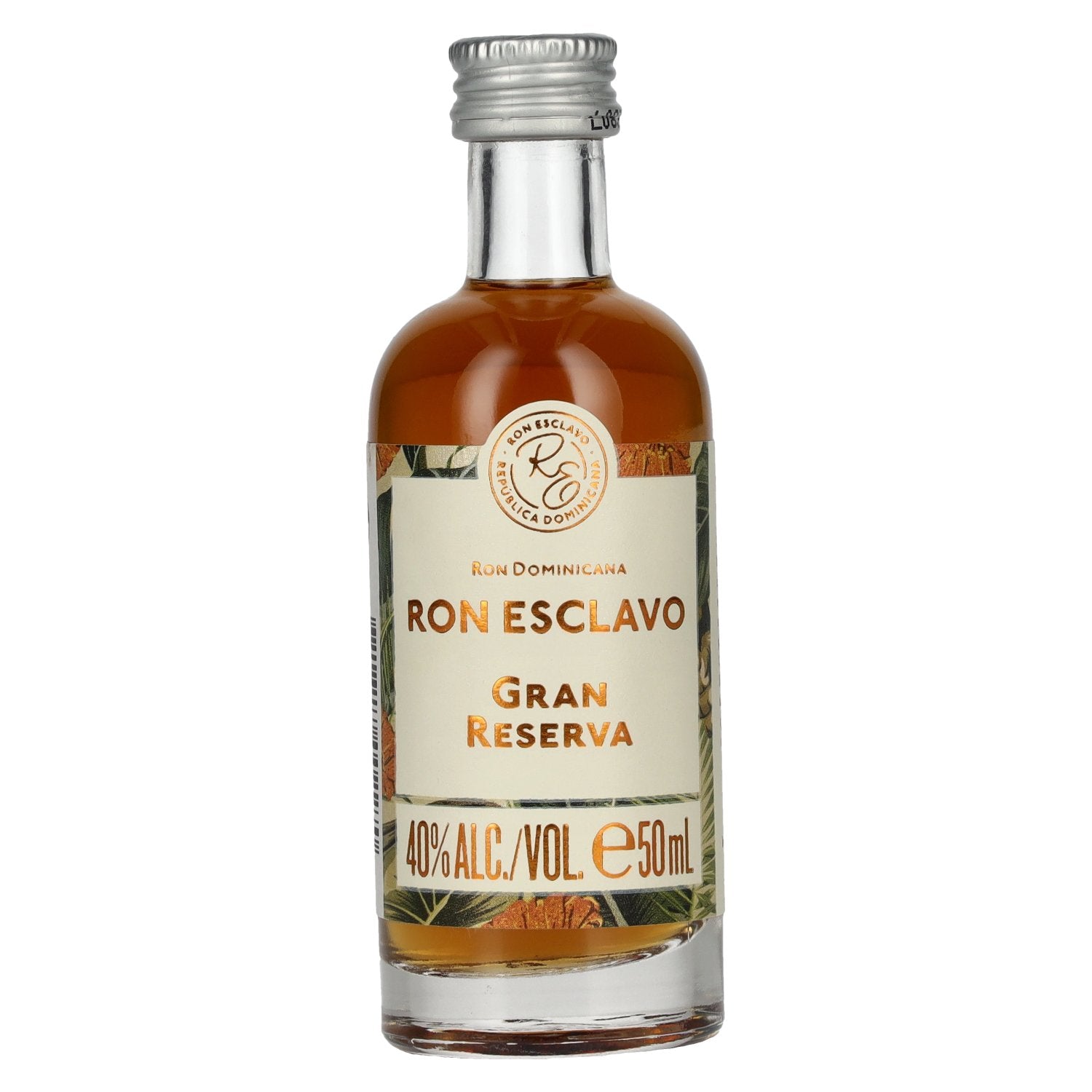 Ron Esclavo GRAN RESERVA Ron Dominicana 40% Vol. 0,05l