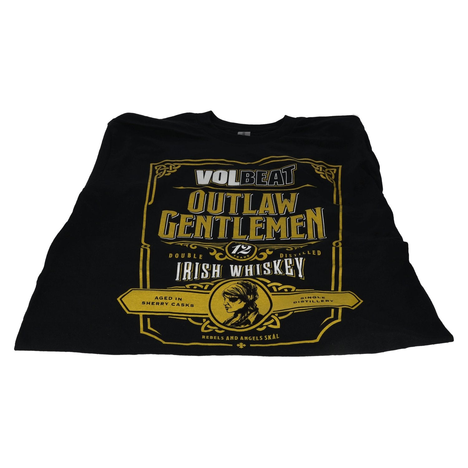 Volbeat Outlaw Gentlemen T-Shirt Size L