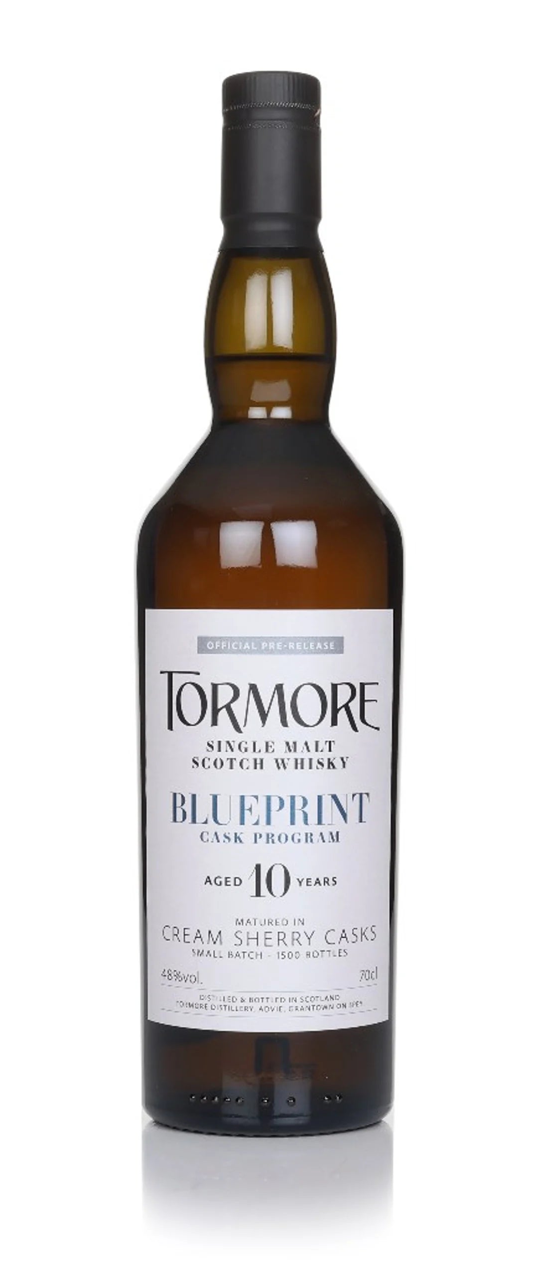 Tormore Blueprint Cask 10 Year Old Cream Sherry Cask