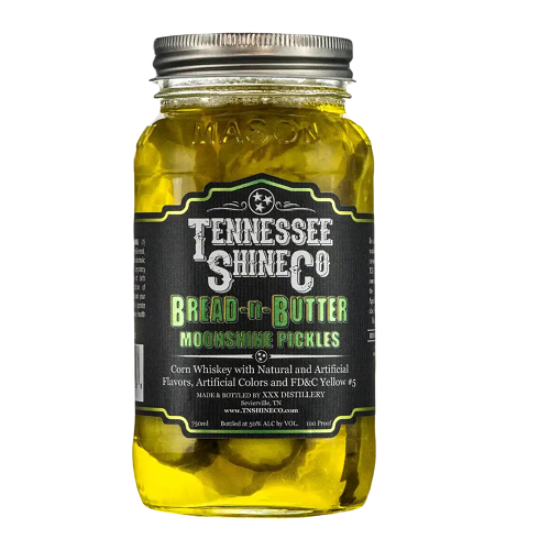 Tennessee Shine Bread N Butter Moonshine Pickles 750ml