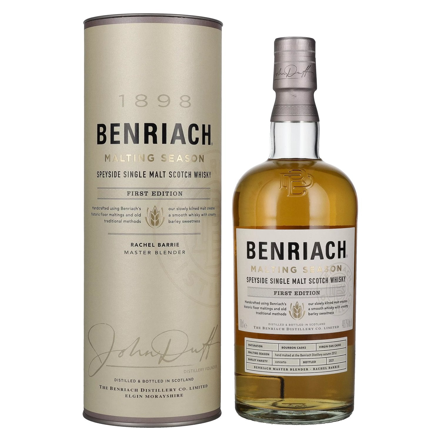 Benriach MALTING SEASON Speyside Single Malt 48,7% Vol. 0,7l in Giftbox