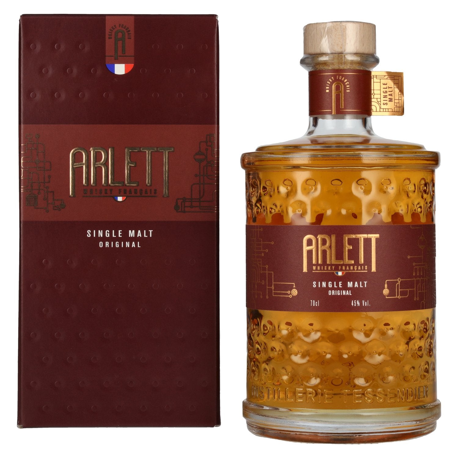 ARLETT Original Single Malt Whisky 45% Vol. 0,7l in Giftbox