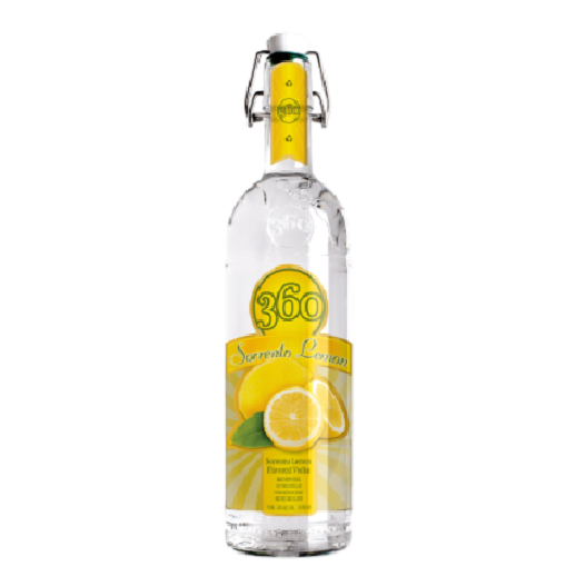 360 Sorrento Lemon Vodka 750ml