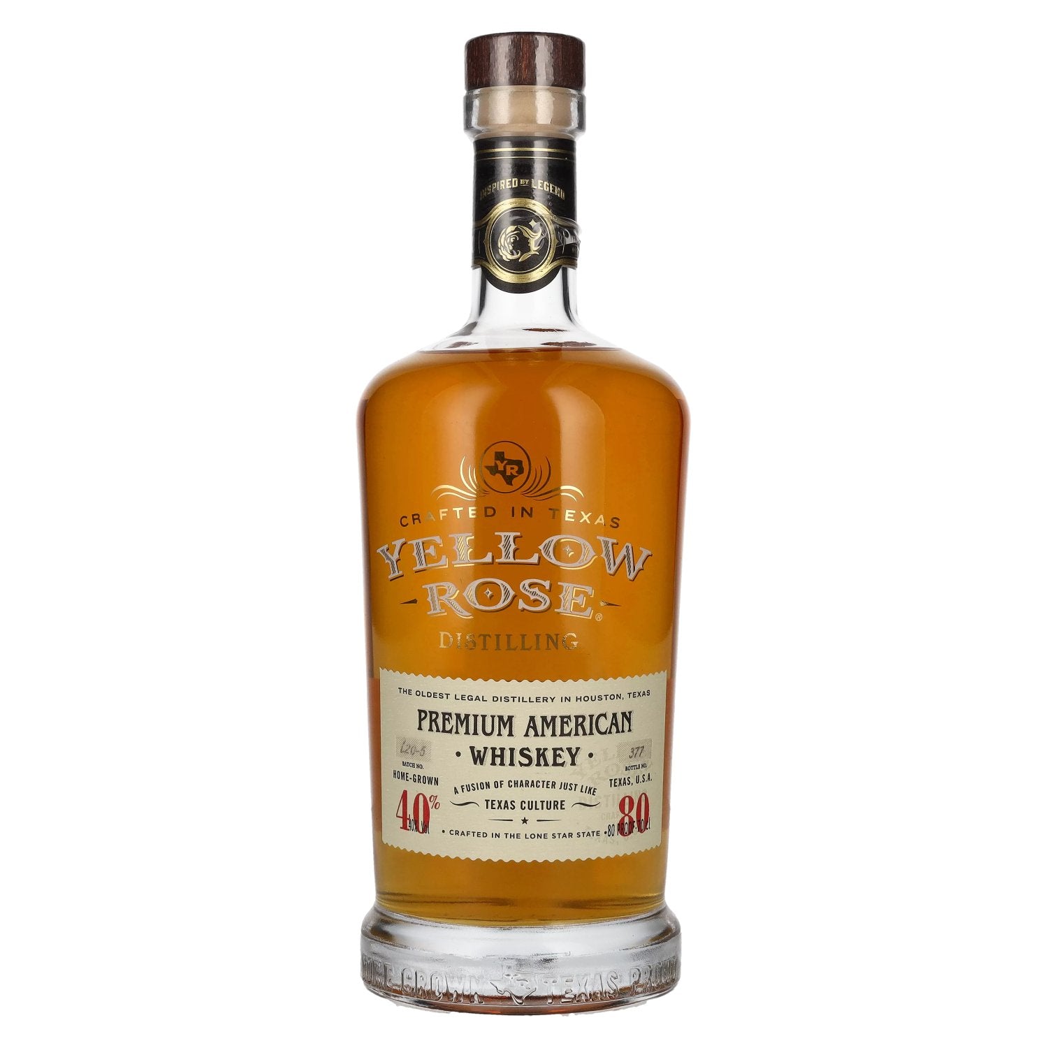 Yellow Rose PREMIUM AMERICAN Whiskey 40% Vol. 0,7l
