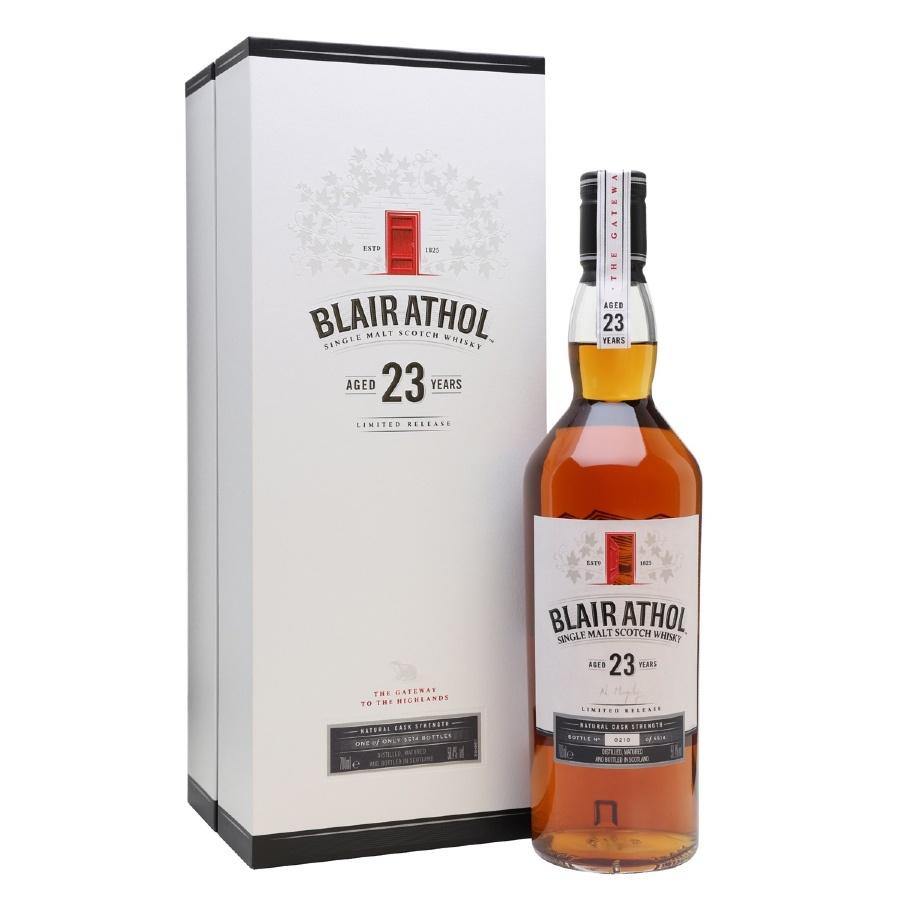Blair Athol Single Malt Scotch Limited Release Natural Cask Strength 23 Yr 116.8 750ml