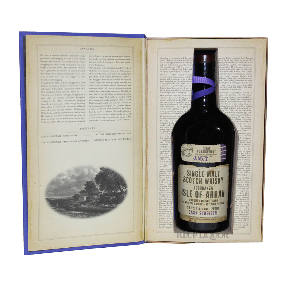 Arran The Exciseman Smugglers' Series Volume 3 Single Malt Scotch Whisky