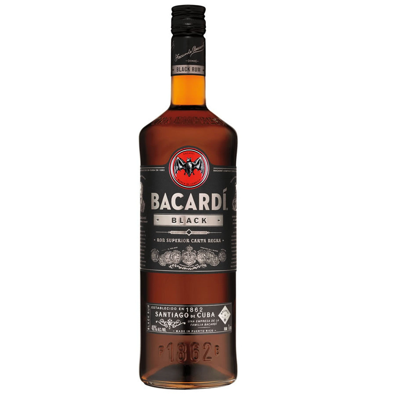 Bacardi Black Rum - 750ml