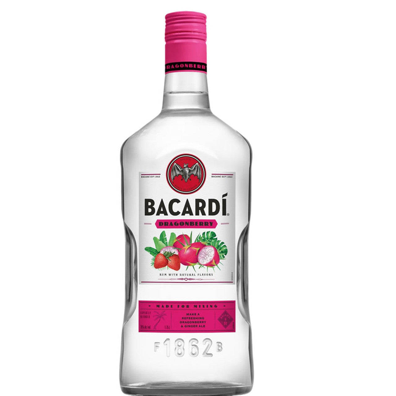 Bacardi Dragon Berry Rum - 1.75L