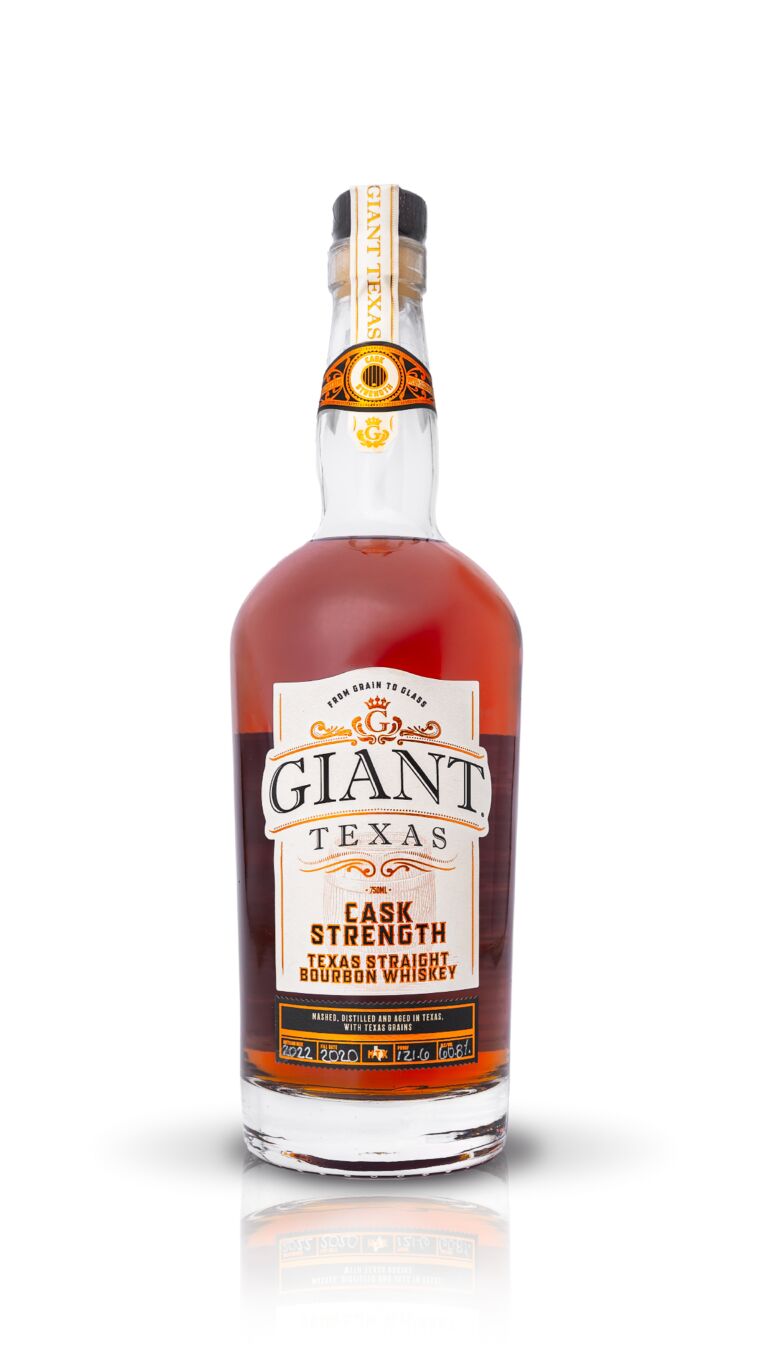 Giant Texas Distillers Cask Strength Bourbon Whiskey
