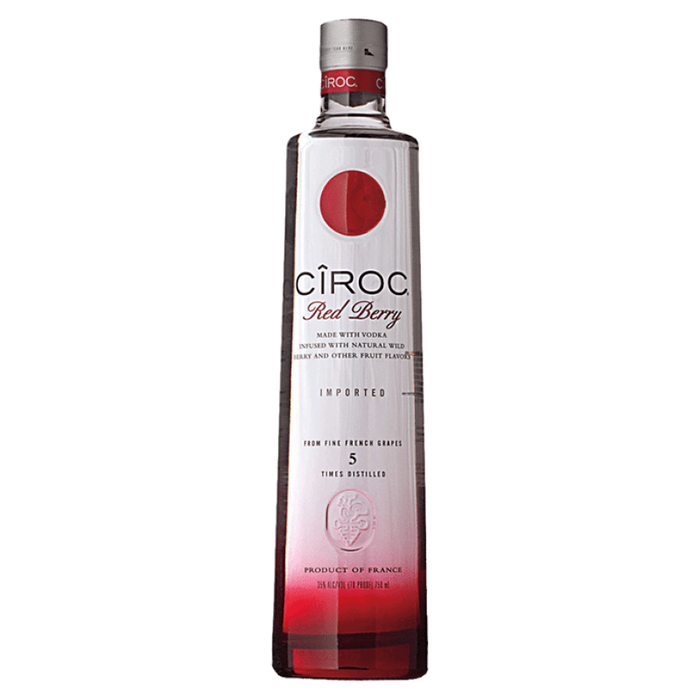 CIROC Red Berry Vodka Mini Bottle 50ml