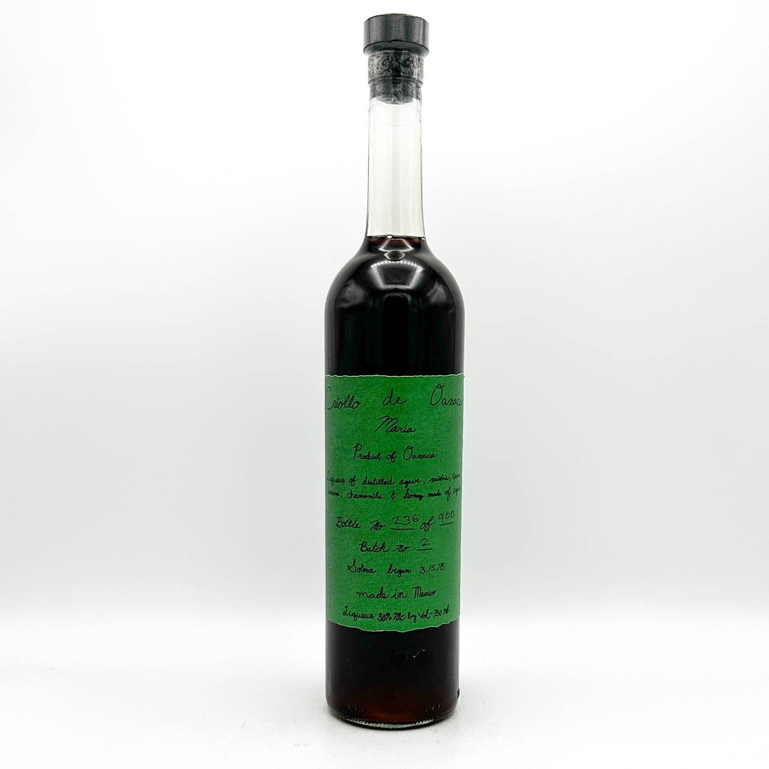 Criollo de Oaxaca Maria Liqueur