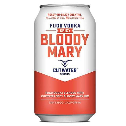 Cutwater Spirits Fugu Vodka Spicy Bloody Mary 4pk