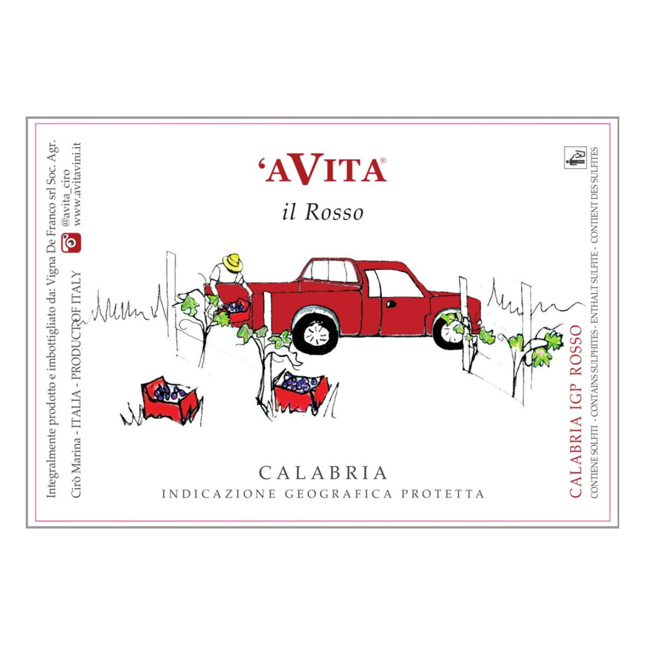 A Vita Rosso 2022 750ml