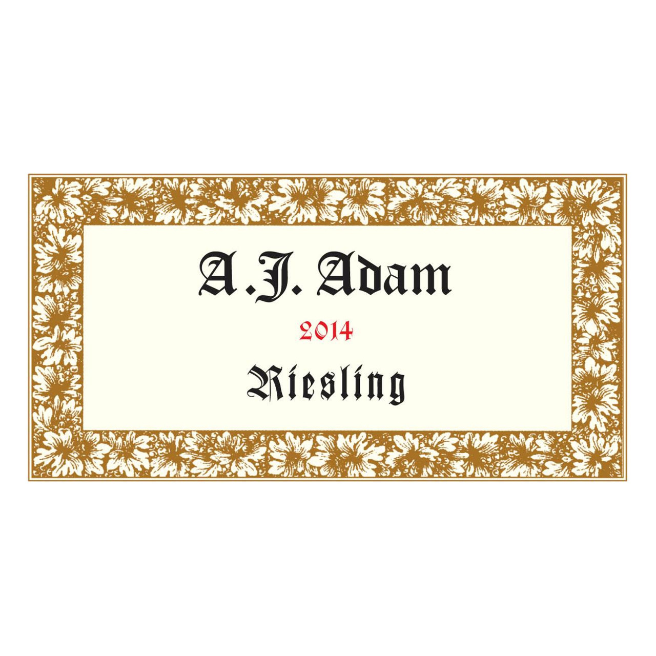 A.J. Adam Riesling Trocken 2023 750ml