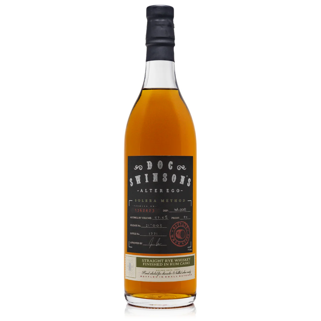 Doc Swinson's Alter Ego Rum Casks Solera Rye