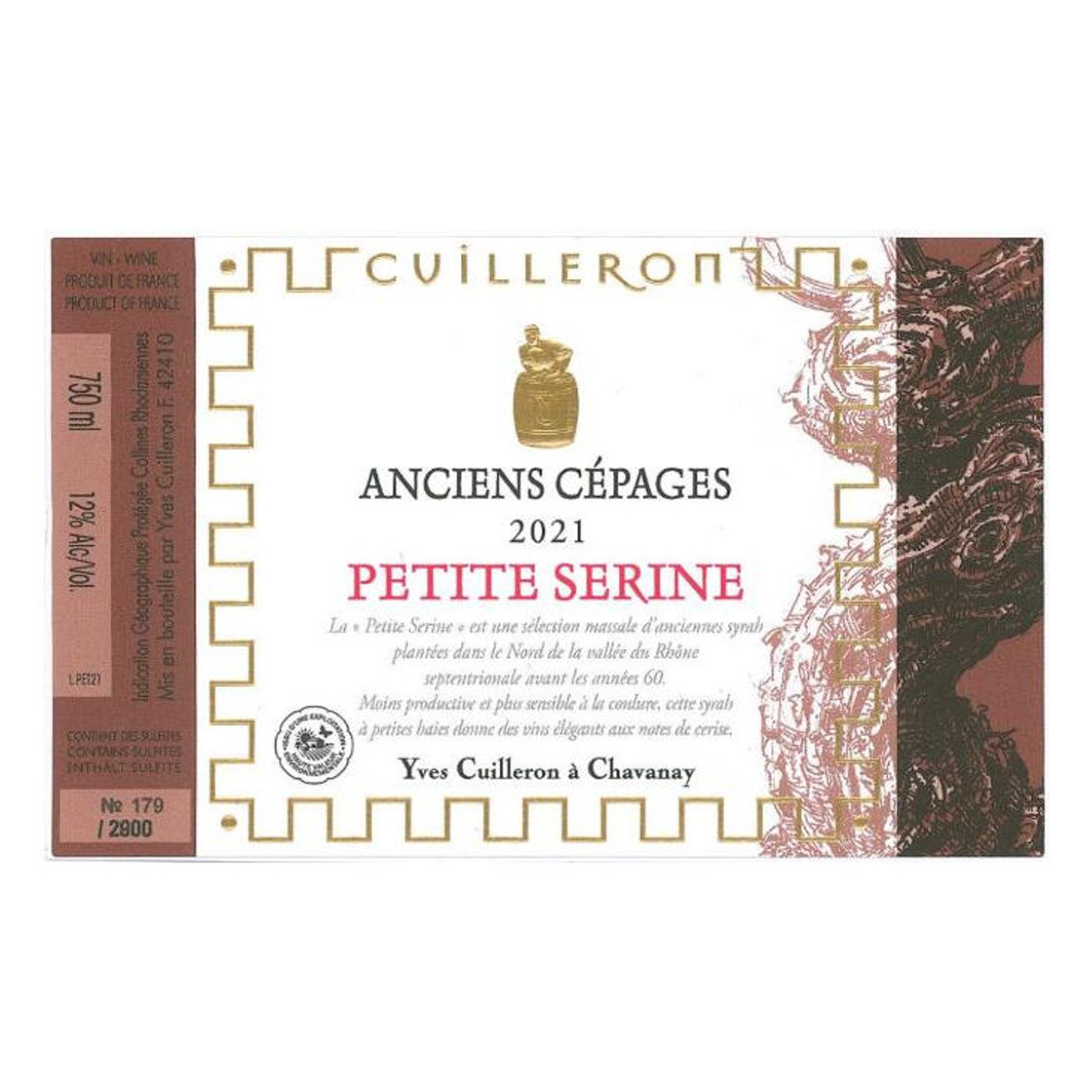 Yves Cuilleron Petite Serine 2022 750ml