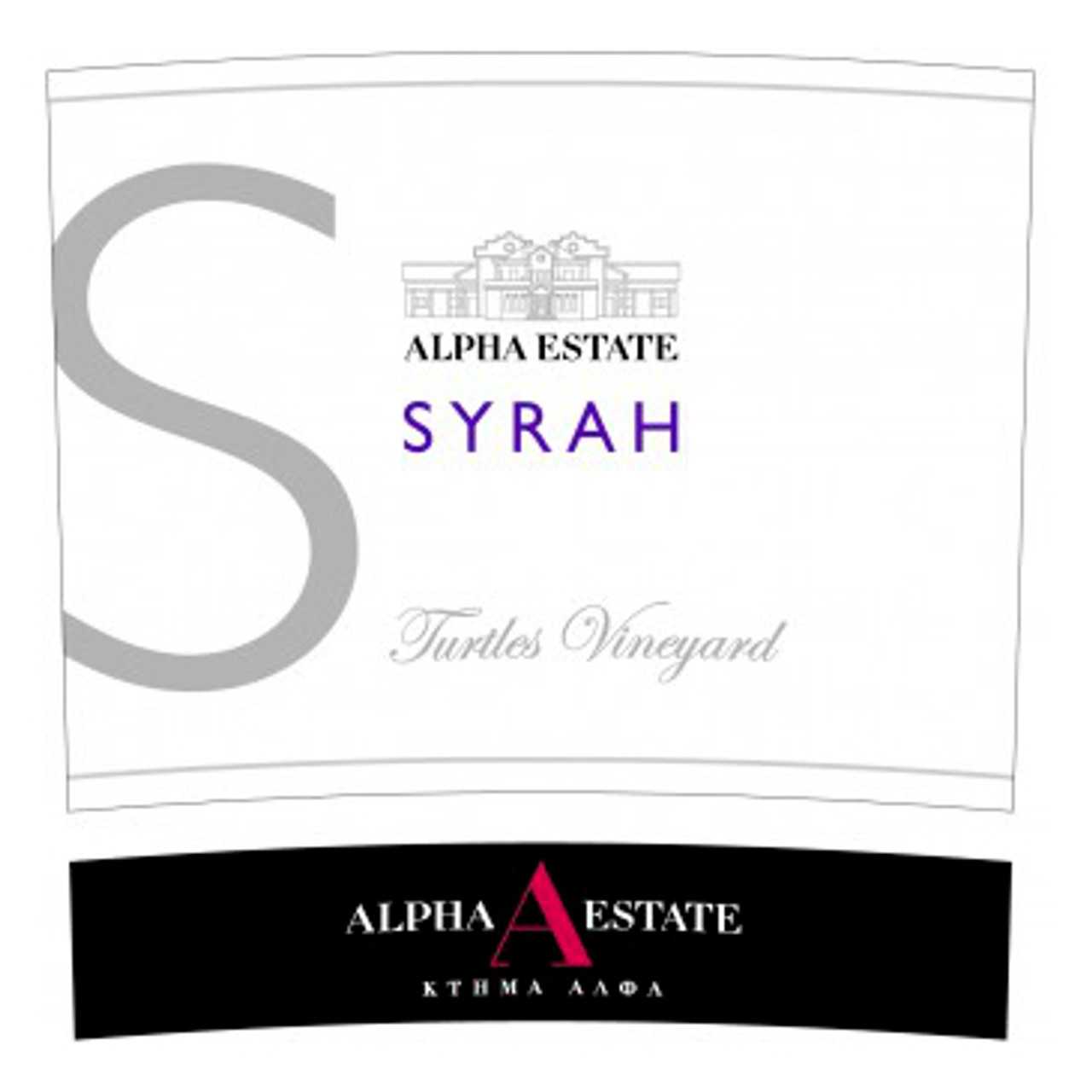Alpha Estate Florina Syrah Turtles Vineyard 2019 750ml