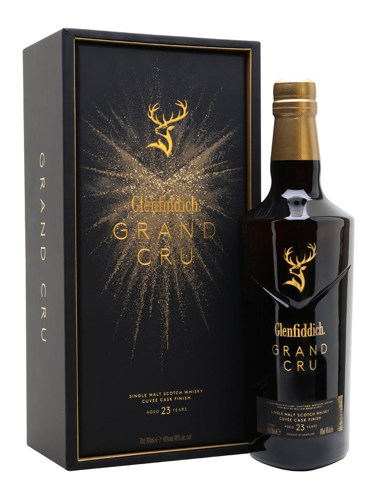 Glenfiddich 23 Year Old Grand Cru Single Malt Scotch Whisky Cuvée Cask Finish 750ml