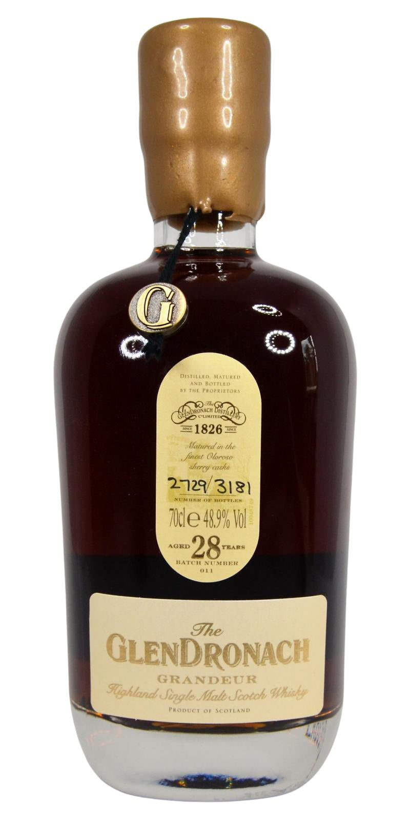 The GlenDronach Grandeur Aged 28 Years