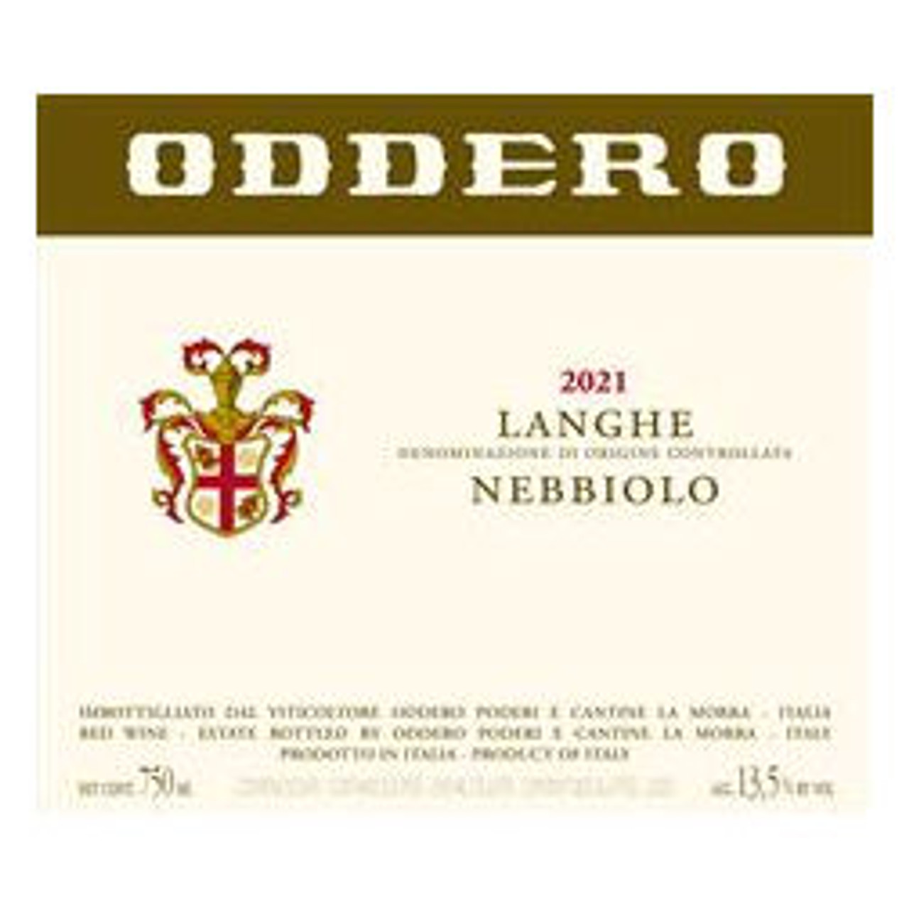 Poderi E Cantine Oddero Langhe Nebbiolo 2023 750ml