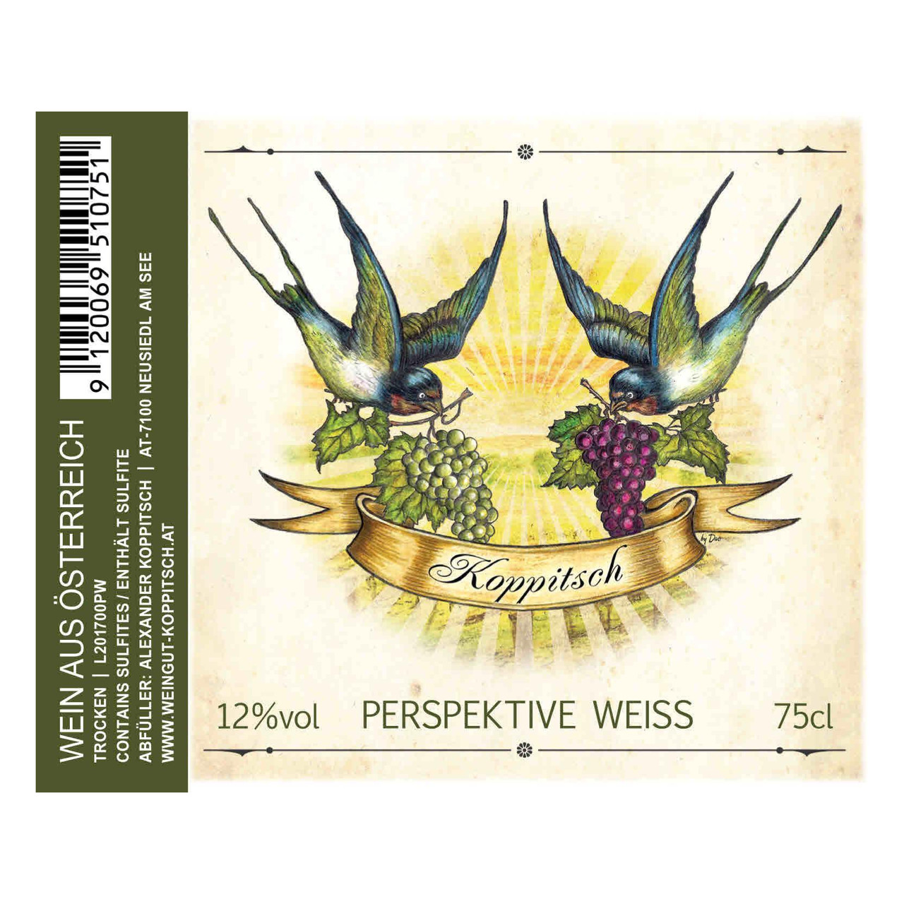 Alexander Koppitsch Perspektive Weiss 2023 750ml