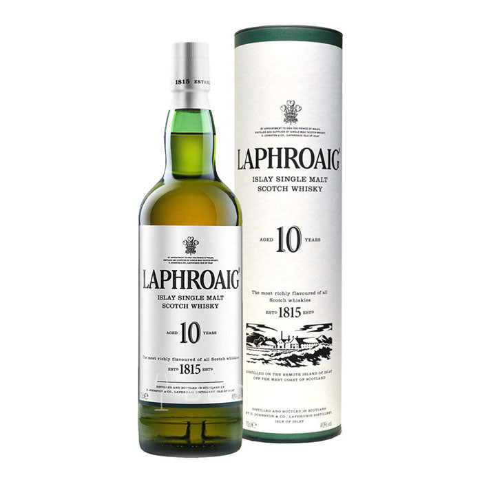Laphroaig 10 Year Old Islay Single Malt Scotch Whisky