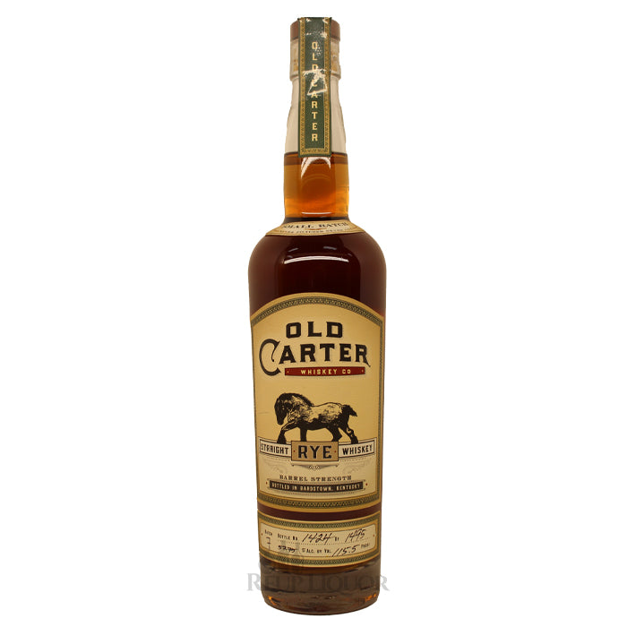 Old Carter Straight Rye Whiskey Batch 7