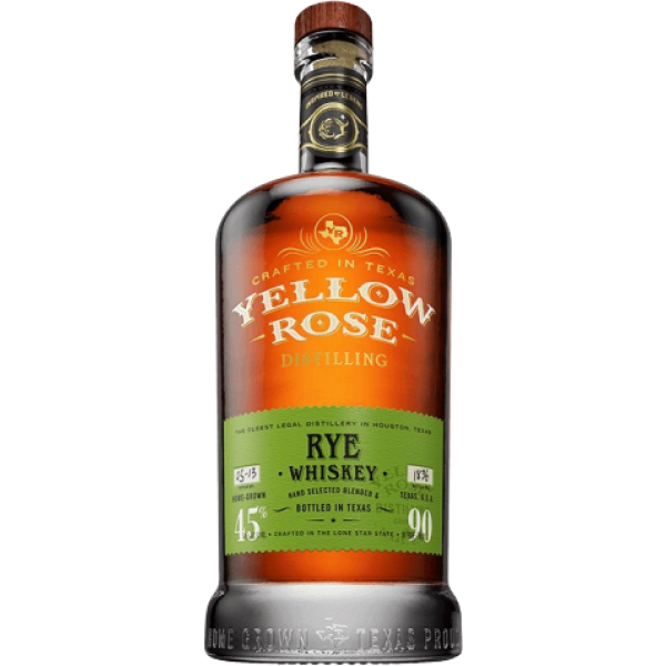 Yellow Rose Distilling Rye Whiskey 90 750ml