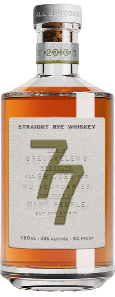 Breuckelen Distillery 77 Straight Rye Whiskey