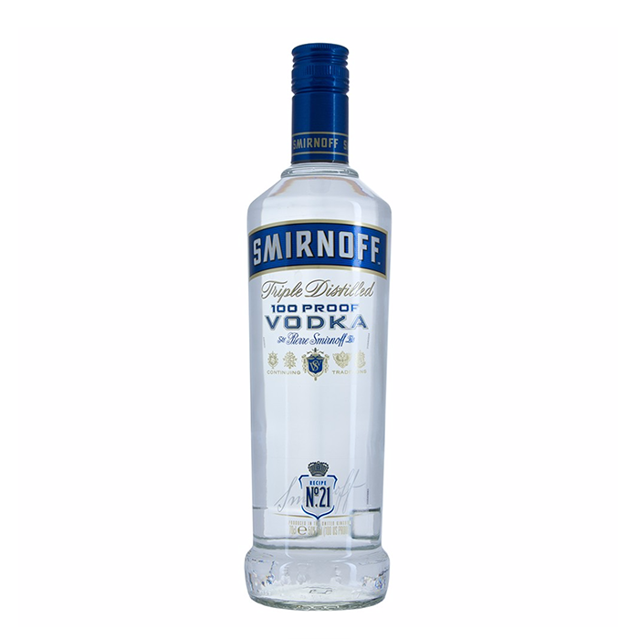 Smirnoff 100 Proof Mini Bottle 50ml