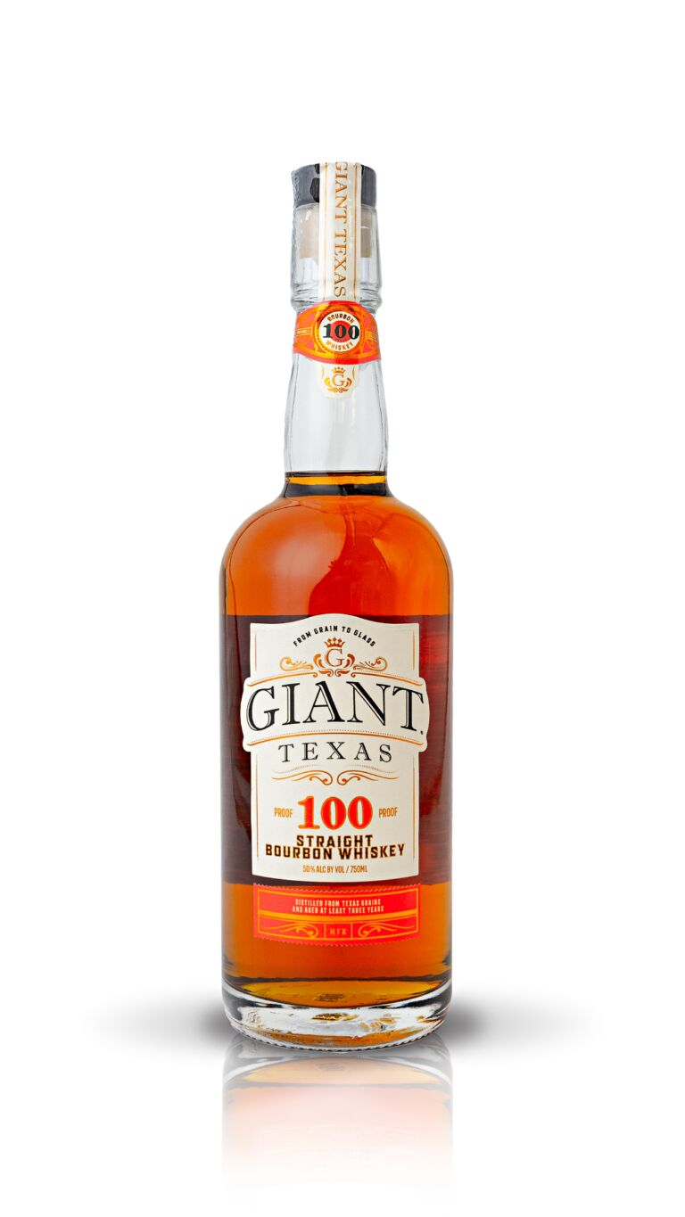 Giant Texas Distillers 100 Straight Bourbon Whiskey