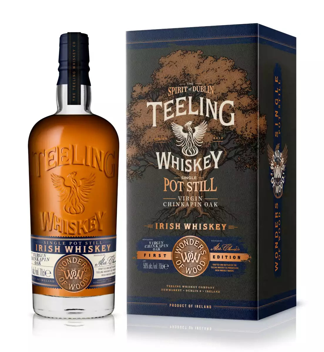 Teeling Wonder of Wood Single Pot Still Chinkapin Oak
