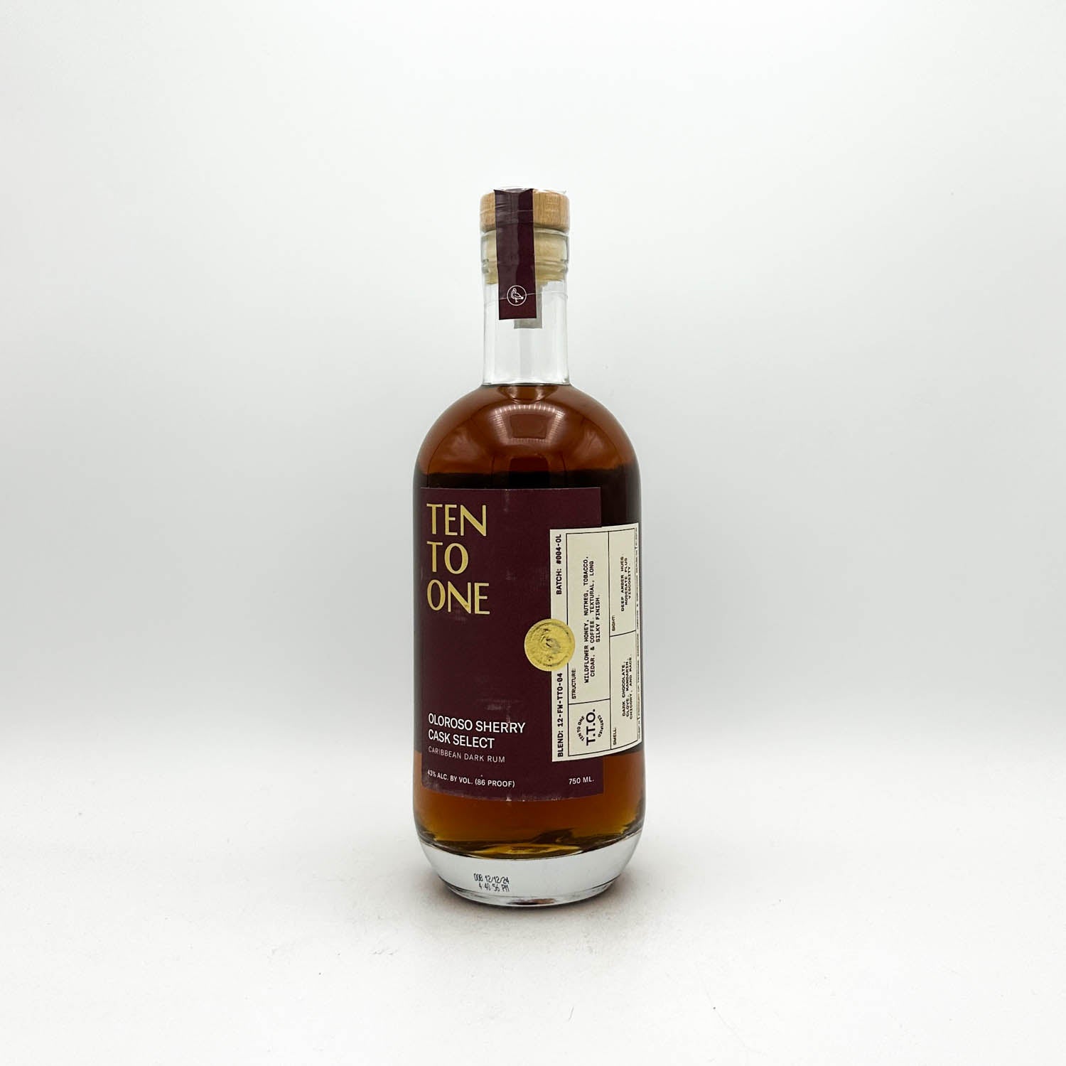 Ten To One Batch :#004-0L Oloroso Sherry Cask Select