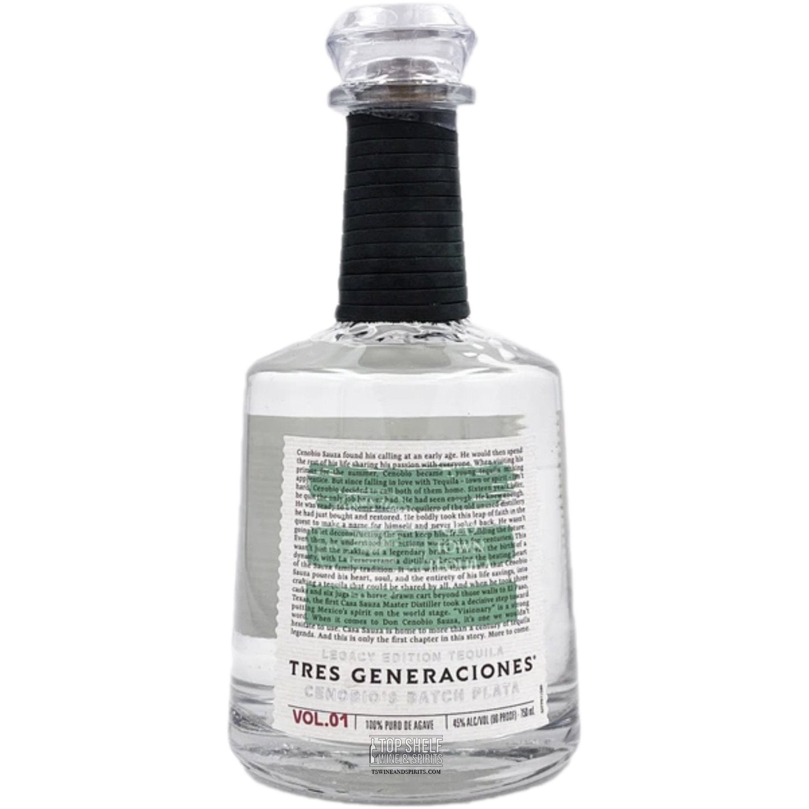 Tres Generaciones Conobio's Batch Plata limited Edition Vol. 1 750ml